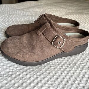 LifeStride Bzee's Balance Clogs Slip-On Mules Slides Shoes Mocha